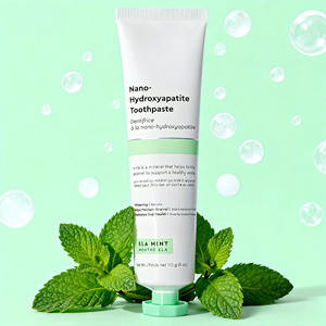 Dentifrice reminéralisant à l'hydroxyapatite nano, sans fluor, pour dents sensibles, réparation de l'émail, blanchiment, soins bucco-dentaires - Product Image 1