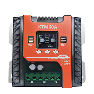 Tự động MPPT năng lượng mặt trời CHARGE <span class=keywords><strong>CONTROLLER</strong></span> 20A/40A/<span class=keywords><strong>60A</strong></span>/100A loạt 12V/24V/36V/48V Max PV Điện áp 150V - Product Image 3