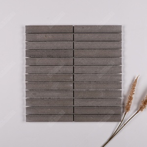 Mosaico de Mármol y Travertino con Efecto 3D Curvo y Cóncavo, Acabado Mate, para Revestimiento de Paredes en Bares de Hotel, Cocinas y Baños - Product Image 3