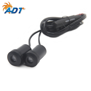 2x Projecteurs LED personnalisés avec logo pour seuil de porte de voiture, éclairage de courtoisie et de bienvenue - Product Image 4