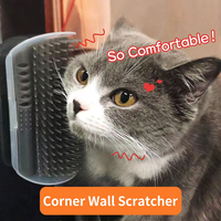 Grattoir pour chat, brosse de toilettage auto-nettoyante, brosse texturée pour enlever les poils, brosse de massage pour le visage, jouet de toilettage pour animaux de compagnie, fournisseur en gros