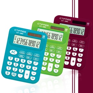<span class=keywords><strong>Petite</strong></span> calculatrice de poche à écran LCD 12 chiffres, alimentation solaire et pile, plastique, haute qualité, pour la maison, le bureau et les affaires - Product Image 5