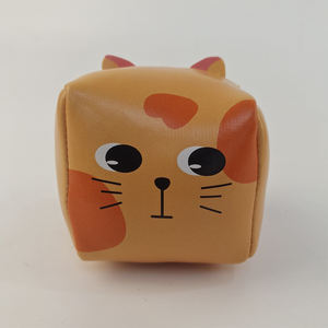 Hete Verkoop Anime Schattige Beer Kip Panda Kikker Hond Tijger Kat Konijn Vorm Slimme Kubus Kids Knuffels - Product Image 4