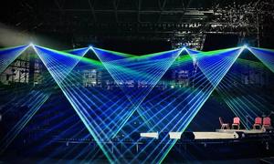 Nueva Luz Láser Roja, Verde y Azul DMX512 Multiefectos para Fiestas al Aire Libre, DJ, Discotecas, Bodas, Espectáculos Nocturnos - Product Image 5