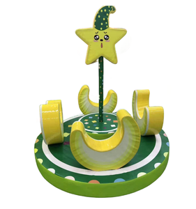 Carrusel eléctrico para juegos de interior, equipo de juego suave, tiovivo para niños - Product Image 2