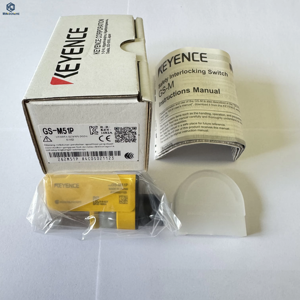 Keyence สวิตช์ประตู GS-M51P ความปลอดภัยขนาดเล็กซีรีส์ GS-M ถือแรงเชื่อมต่อ M12 500N M51P มาตรฐาน PNP GS - Product Image 1