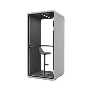 ห้องทำงานส่วนตัวแบบเคลื่อนย้ายได้ ป้องกันเสียงรบกวน ไม่ต้องติดตั้ง - Product Image 1