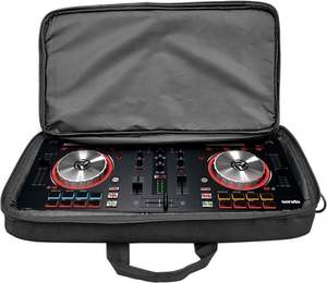 Bolsa de Transporte Acolchada de Muestra Gratuita, Estuche de Transporte Resistente para Controlador de DJ con Correas para el Hombro y Asas de Transporte para Multi-Efectos - Product Image 3