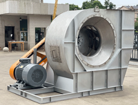 Ventilador Centrífugo de Banda de Gran Capacidad y Alta Presión para Transporte Industrial de Materiales y Equipos de Ventilación