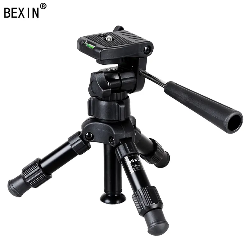 Bexin Flexibele Desktop Pocket Uitschuifbare Dslr Camera Telefoon Mount Mini Statief Standaard Voor Canon Sony Nikon Camera Mobiele Smartphone