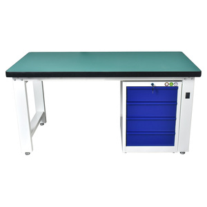 Garage Tool Workstation Workshop Table with Drawer Workbench Work Table Werkbank Tools or Other Things Storage Cabinet GDLT-N840