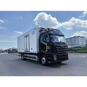 Camion frigorifique Euro VI FAW J6G avec certificats COC et E-mark complets pour le dédouanement au port de Klaipeda, <span class=keywords><strong>Lituanie</strong></span>, UE - Product Image 3