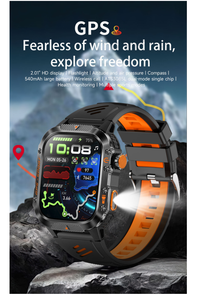 Reloj Inteligente HT36 con GPS, Brújula, Barómetro, Medidor de Altitud, Altímetro, Resistente, Multideportes - Product Image 2