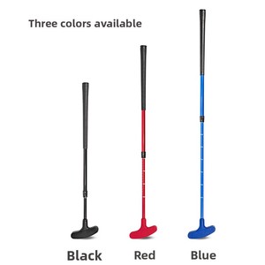 SEEKFUNS Clubs de <span class=keywords><strong>golf</strong></span> transfrontaliers en alliage d'aluminium, club d'entraînement télescopique, putter double face en silicone 90cm R Flex pour enfants XFY-0084 - Product Image 5