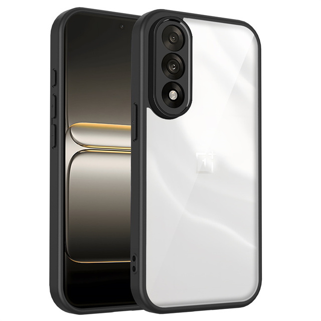 PC+TPU Full Protection Mobile Phone Case for OnePlus 15/13s/13T/13R/Nord 5/Nord CE5 Matte Frame Clear Back Cover