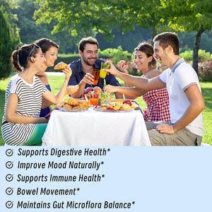 Complément alimentaire avec étiquette personnalisée Bonbons probiotiques au goût de baies Sans OGM Améliore naturellement l'humeur 60 Bonbons - Product Image 3