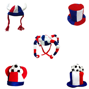 Maillot de football imperméable pour supporters de la France, souvenir du monde, avec drapeau français en polyester - Product Image 4