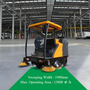 تستخدم الفيلا مكنسة كهربائية في الفناء لجمع الغبار على دفعات صناعية وتنظيف الساحة - Product Image 6