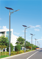 Alumbrado Público Exterior Impermeable IP65 Farolas Solares Lámpara Decorativa para Calle de 100W