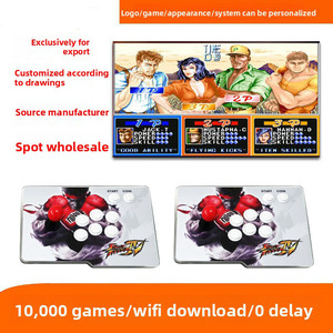 Joystick Arcade Acrílico con Luz RGB Intermitente para 2 Jugadores, Joystick Retro para Juegos de Lucha, Plug-and-Play para PC, TV, Android - Product Image 4