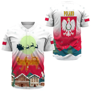 Camisetas de Béisbol Transpirables de Manga Corta Unisex de Malla 100% Poliéster con Botones, Personalizadas al por Mayor de Fábrica Tontons - Product Image 2