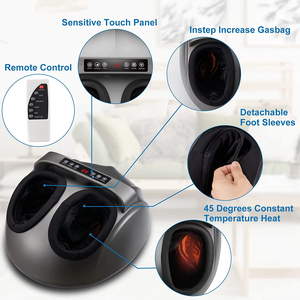 Professional Shiatsu Foot Massager with <b>Heat</b> Therapy <b>USB</b> Rechargeable Timing Control for Pain Relief Multiple Massage Modes - Product Image 4