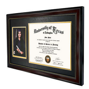 <span class=keywords><strong>MAIAN</strong></span> Marco de fotos de graduación personalizado Marcos de diploma Marcos de Certificado universitario con o sin caja de borla - Product Image 2