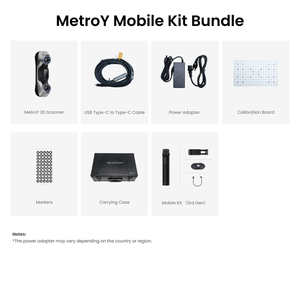 Revopoint MetroY e MetroY <span class=keywords><strong>Pro</strong></span> <span class=keywords><strong>scanner</strong></span> 3D Laser blu Wireless per pezzi di piccole e medie dimensioni - Product Image 6