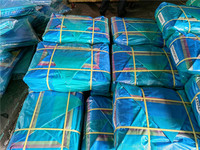 Bâche PE imperméable bleue surdimensionnée Lvju 60x60 pieds 200 g/m² anti-UV