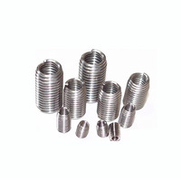 GB24425.2 Zinc Plated Helicoil Wire Thread Repair Insert Sleeve 304 Stainless Steel Conical Wire Thread Inserts for Blind Hole