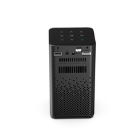 Mini projecteur portable DLP Pico LED C900 Android 9 2.4G/5G WiFi 4K Ready 200 Lumens 3D 2 Go 32 Go avec batterie intégrée et son stéréo HIFI