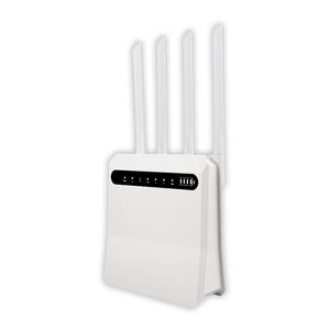 โมเด็มเราเตอร์ WiFi รุ่น C521 รองรับ 4G LTE พร้อมช่องใส่ซิม พอร์ต RJ45 ห้าช่อง เสาอากาศสี่เสา แบตเตอรี่ในตัว ความเร็ว 300mbps ไฟร์วอลล์ 2.4g Wi-Fi - Product Image 3