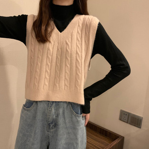 Pull en tricot torsadé décontracté pour <span class=keywords><strong>femme</strong></span>, long, pour l'hiver 2026 - Product Image 3
