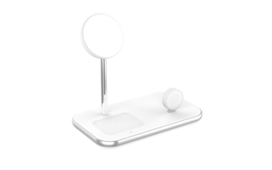 Station de charge sans fil Qi2 3 en 1 pour écouteur de téléphone <span class=keywords><strong>chargeur</strong></span> <span class=keywords><strong>Apple</strong></span> <span class=keywords><strong>Watch</strong></span> 15W Qi2 support de <span class=keywords><strong>chargeur</strong></span> magnétique pour plusieurs appareils - Product Image 3