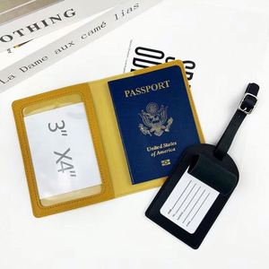 Factory Price Leather Purse PU Photo Holder Travel Essentials Luggage Tag Passpot Cover - Product Image 2