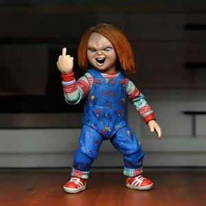 Figura <span class=keywords><strong>de</strong></span> acción <span class=keywords><strong>de</strong></span> PVC <span class=keywords><strong>de</strong></span> <span class=keywords><strong>Chucky</strong></span>, versión culto <span class=keywords><strong>de</strong></span> la serie <span class=keywords><strong>de</strong></span> televisión, con caja a color, <span class=keywords><strong>de</strong></span> NECA. - Product Image 4