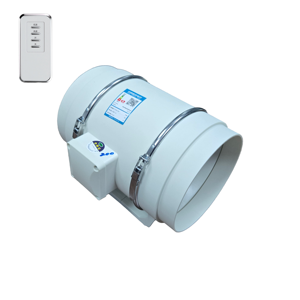 Ventilateur centrifuge industriel en ligne de 8 pouces, léger, 110/220V, ventes chaudes, Biote - Product Image 1