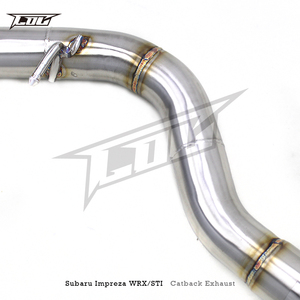 Tubi di scarico Catback Tuning personalizzati per <span class=keywords><strong>Subaru</strong></span> Impreza WRX/STI 2.5T 2008-2021 SS304 tubi di scarico Valvetronic - Product Image 4