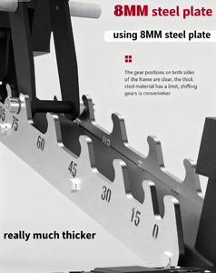 Nouveau design <span class=keywords><strong>banc</strong></span> d'haltères plat d'entraînement de gymnastique à réglage rapide <span class=keywords><strong>banc</strong></span> d'haltères incliné et incliné <span class=keywords><strong>banc</strong></span> assis <span class=keywords><strong>avec</strong></span> <span class=keywords><strong>presse</strong></span> pour <span class=keywords><strong>jambes</strong></span> - Product Image 3