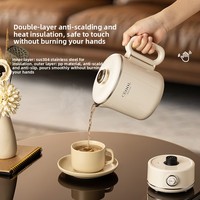 Bouilloire Électrique Pliable en Acier Inoxydable 304, 600W, Tasse de Voyage Portable pour Faire Bouillir l'Eau, Services OEM/ODM, Exclusivité Transfrontalière