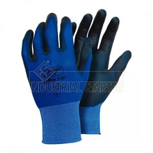INDUSTRIAL STARTER ULTRA <b>LIGHT</b> SAFETY GLOVES with HIGH VISIBILITY CATCH 17281--7 - Product Image 1