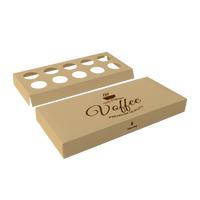 Boîte d'emballage pour capsules de café bon marché, boîte en papier de haute qualité pour capsules de café de luxe, impression numérique écologique, boîte de magasin de capsules de café
