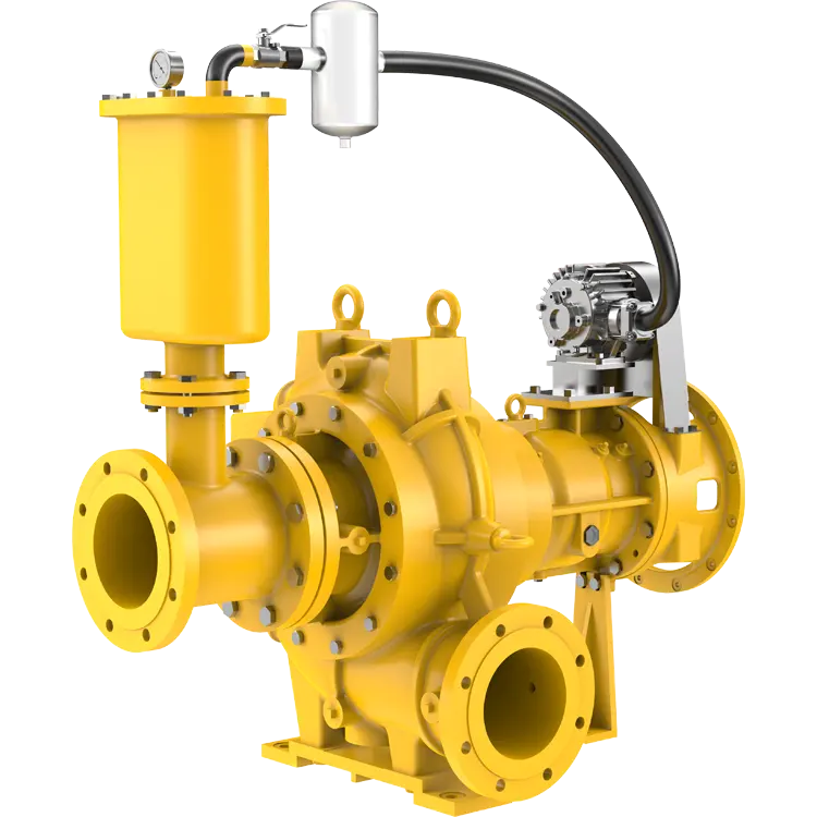 Tête de pompe à eau diesel GXD Pompe à déchets d'égout de 8 pouces Pompe à turbine verticale d'assèchement