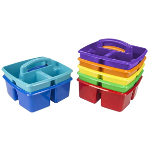 <span class=keywords><strong>2026</strong></span>年新产品创意 家用实用工具 学生书桌整理器 塑料绘画收纳盒 家用化妆品收纳盒 - Product Image 1