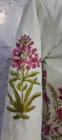 Veste longue matelassée en toile imprimée floral Suzani pour femme, style bohème, gypsy, festival, spéciale printemps-hiver, en coton respirant