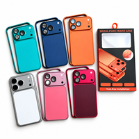 Coque de téléphone Beiman compatible avec Instant Transformation 18 Pro Max, cadre en métal antichoc pour 13-17 Pro Max