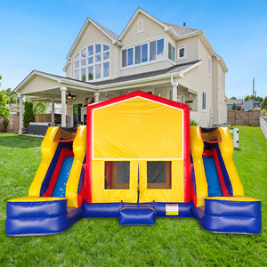 Combo de toboggan gonflable le plus populaire au monde avec kits de réparation de soufflantes Garantie de 2 ans-pour les modèles de tentes de châteaux de jouets pour enfants - Product Image 5