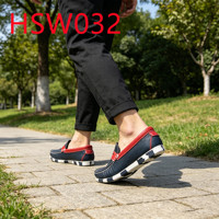 HY, Long Walk Hard Wear, Chaussures bateau minimalistes à semelle extérieure en caoutchouc colorée, style Penny, avec coutures expertes, populaires sur le marché jamaïcain HSW032