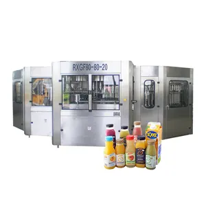 Linha de produção concentrada de suco de frutas, máquina de enchimento de suco