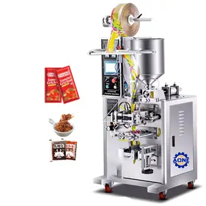 Volautomatische Verticale Kleine Saus Pindakaas Sachet Vulling Verpakking Machine Ketchup Verpakking Verpakkingsmachine